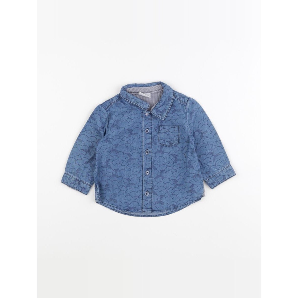 Chemise - Très bon état bleu, NATALYS