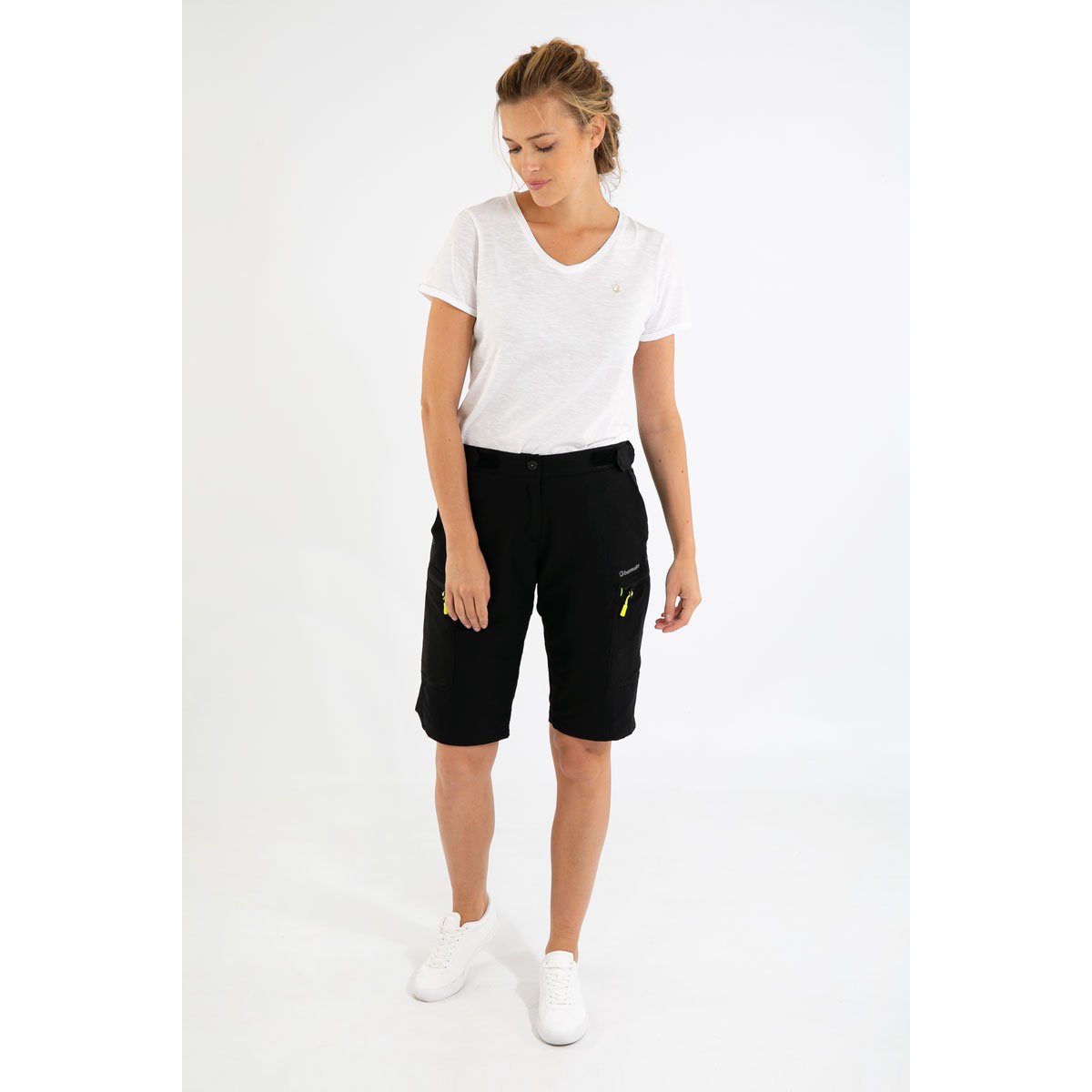 Short technique LASSARI noir, BERMUDES