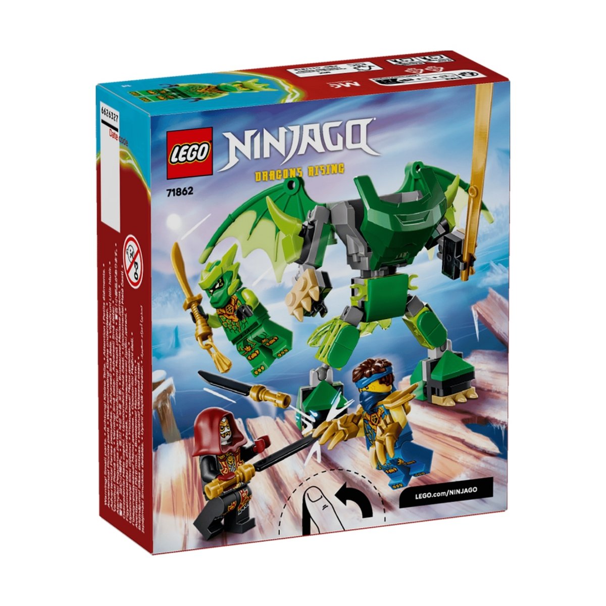 Ninjago Pack de combat : le robot dragon de Lloyd multicolore, LEGO