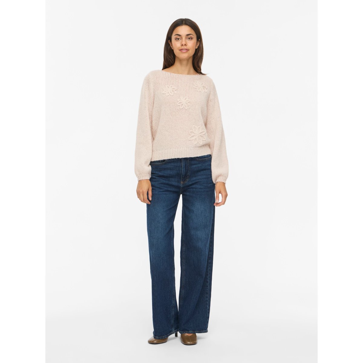 Pull En Maille blanc - birch1, VILA