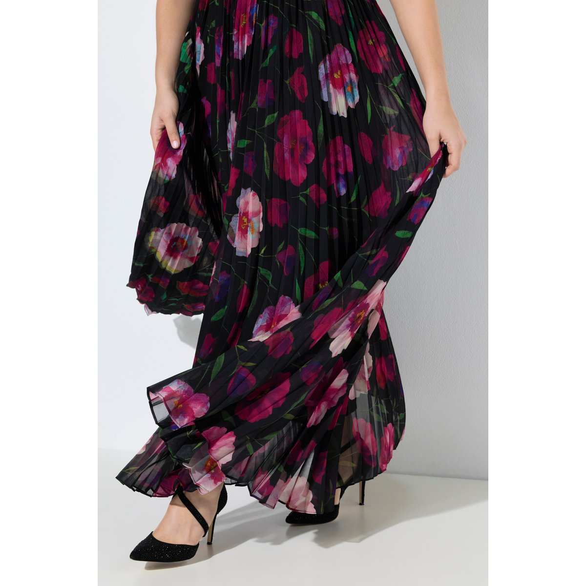 Robe maxi sans manches noir, ULLA POPKEN