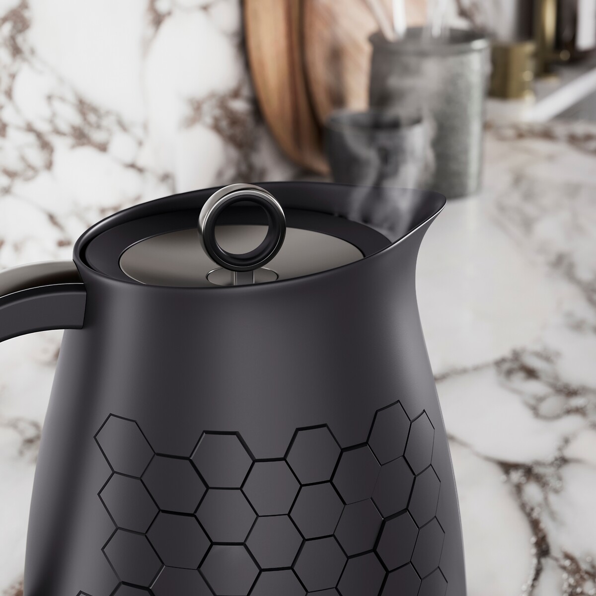 Cassini 1.7L Jug Kettle black, MORPHY RICHARDS