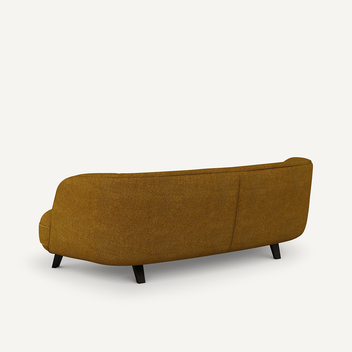 Rosebury 3-Seater Sofa in Marl Woven Fabric amber honey, AM.PM X EMMANUEL GALLINA