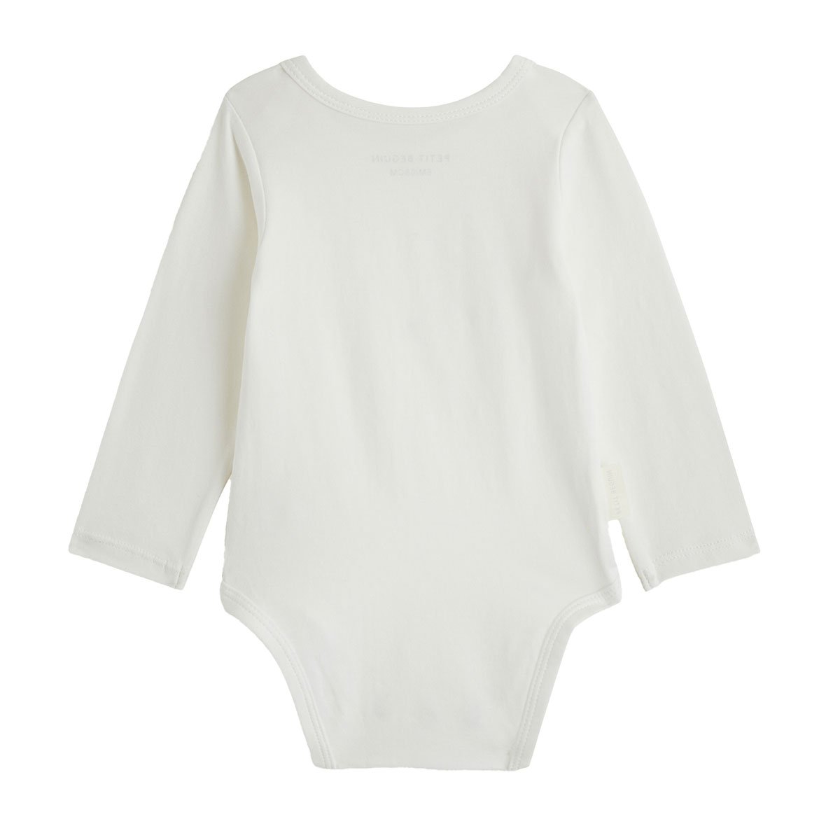 Lot de 3 bodies bébé manches longues Misti rose, PETIT BEGUIN