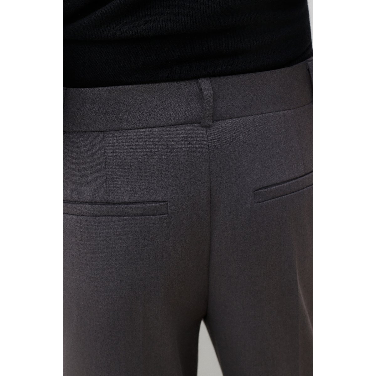 Pantalon ample structuré PADRIEN gris, CAROLL