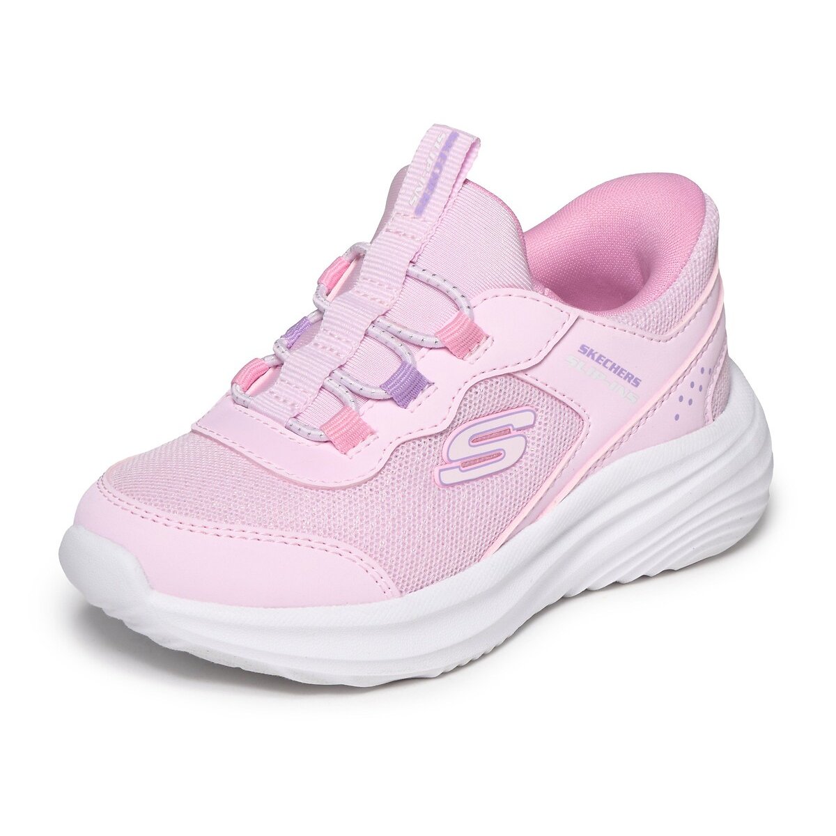 Baskets Slip-Ins: BOUNDER PRO-STEP ONE rose clair, SKECHERS
