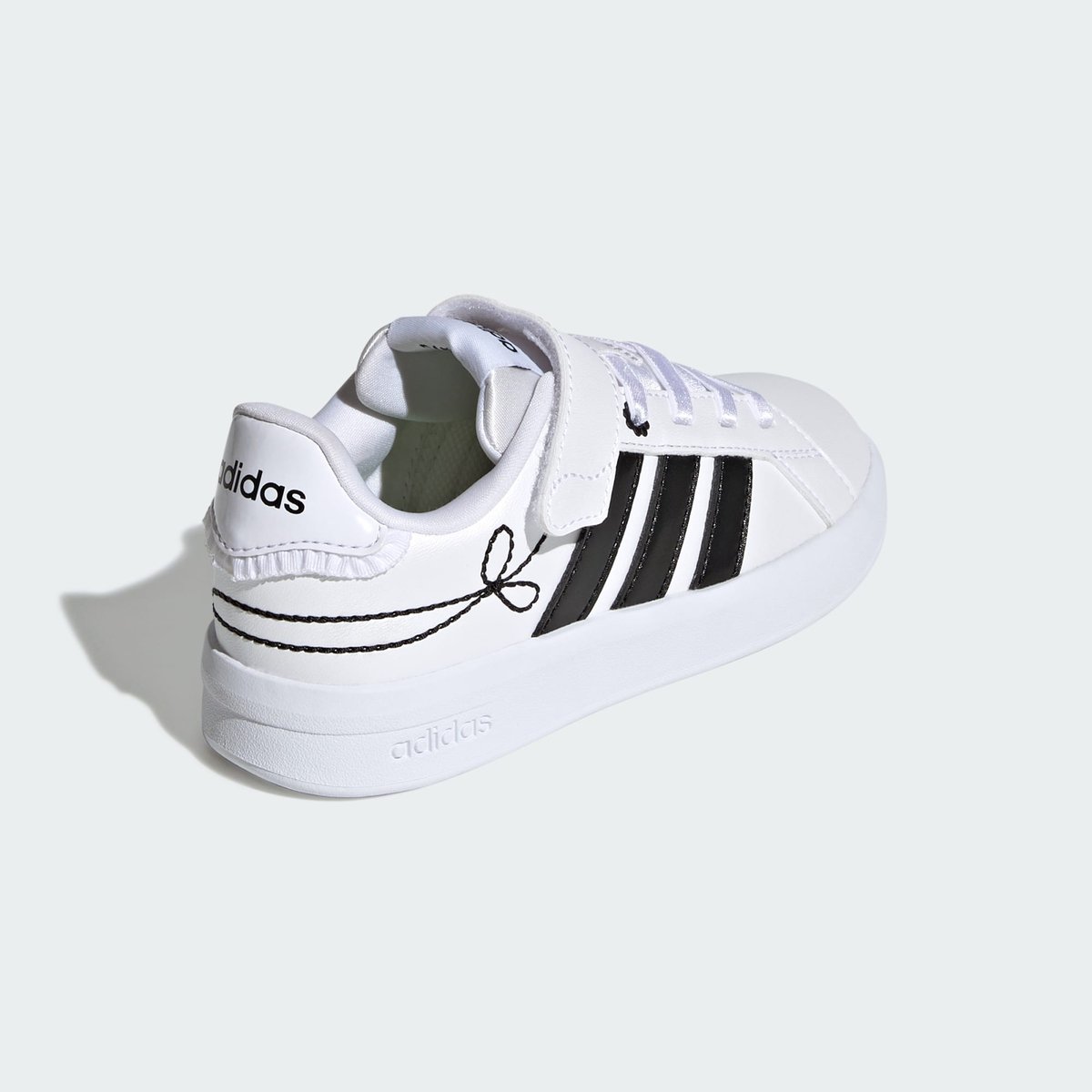 Chaussure Grand Court 3.0 Filles Chaussure Grand Court 3.0 Filles cloud white / core black / hi-res yellow, ADIDAS SPORTSWEAR
