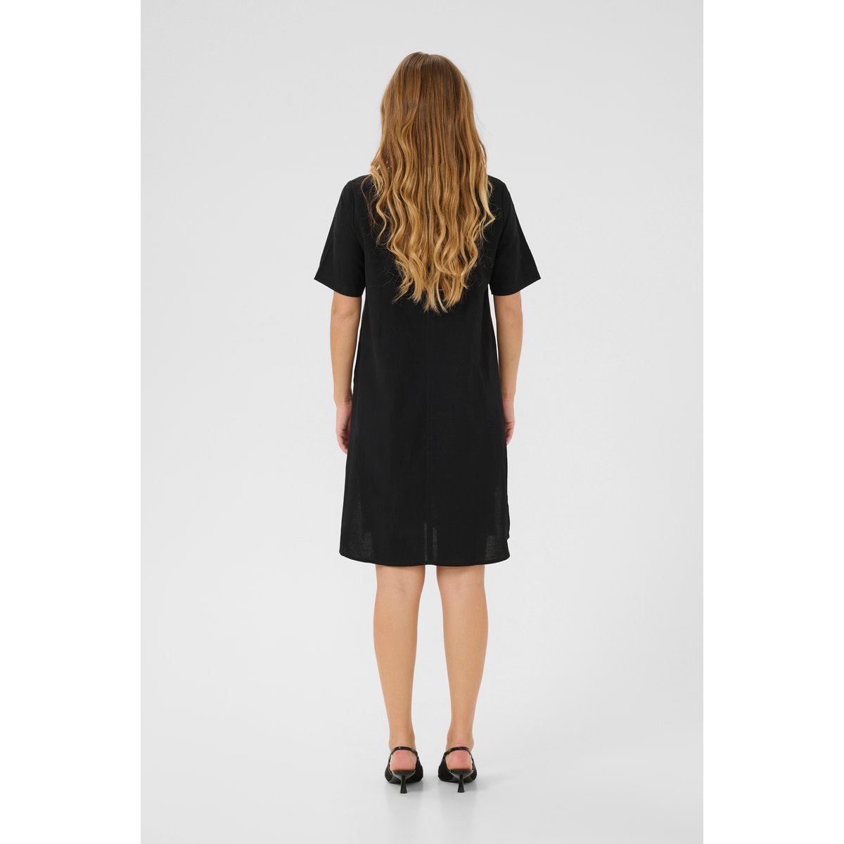 Dress noir black deep, KAFFE
