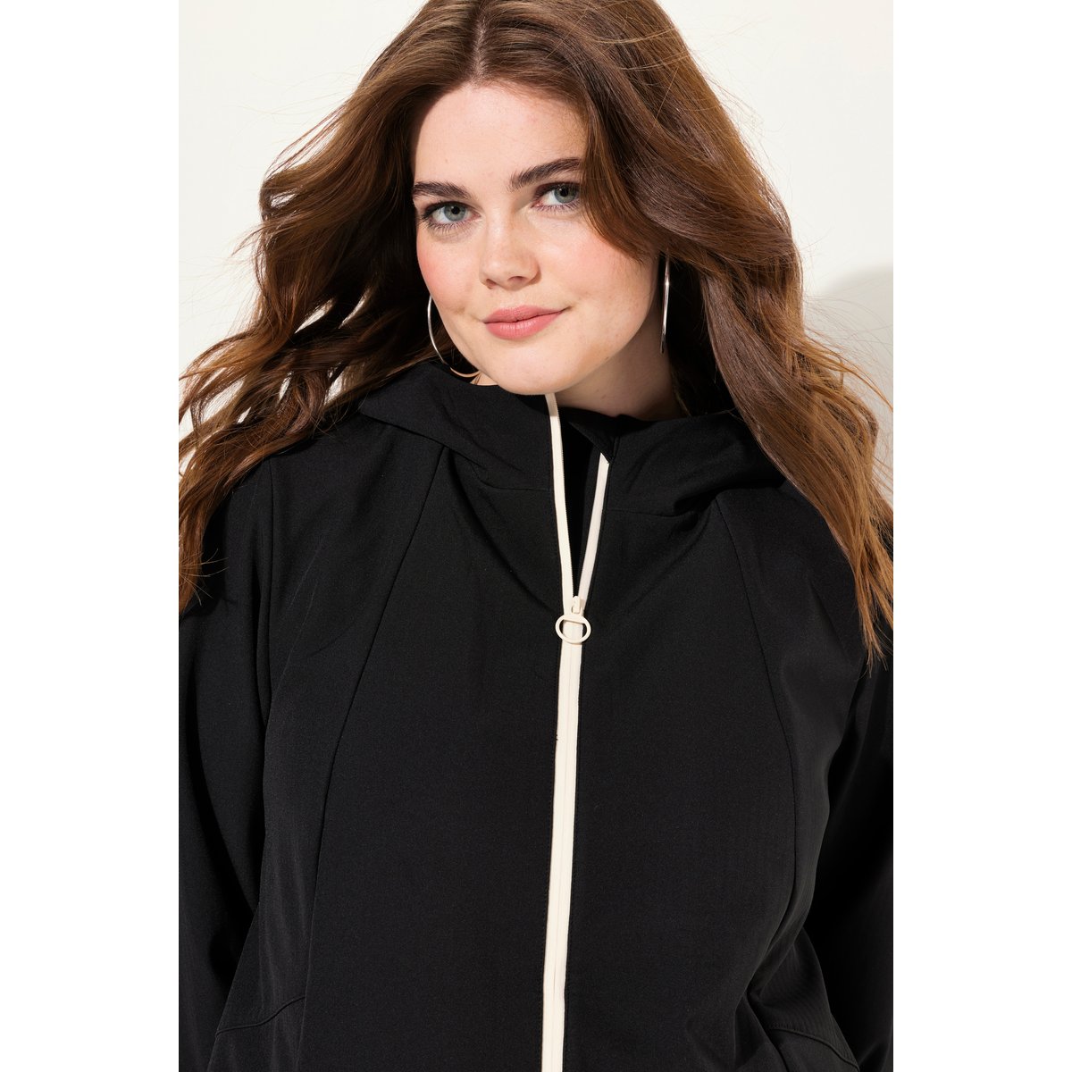 Veste technique HYPRAR à capuche noir, ULLA POPKEN