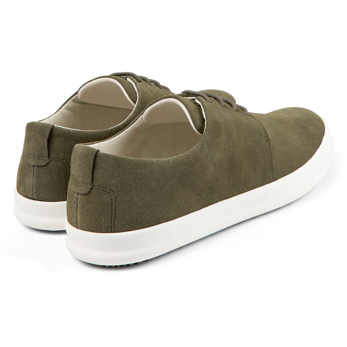 Baskets Chasis cuir vert moyen, CAMPER
