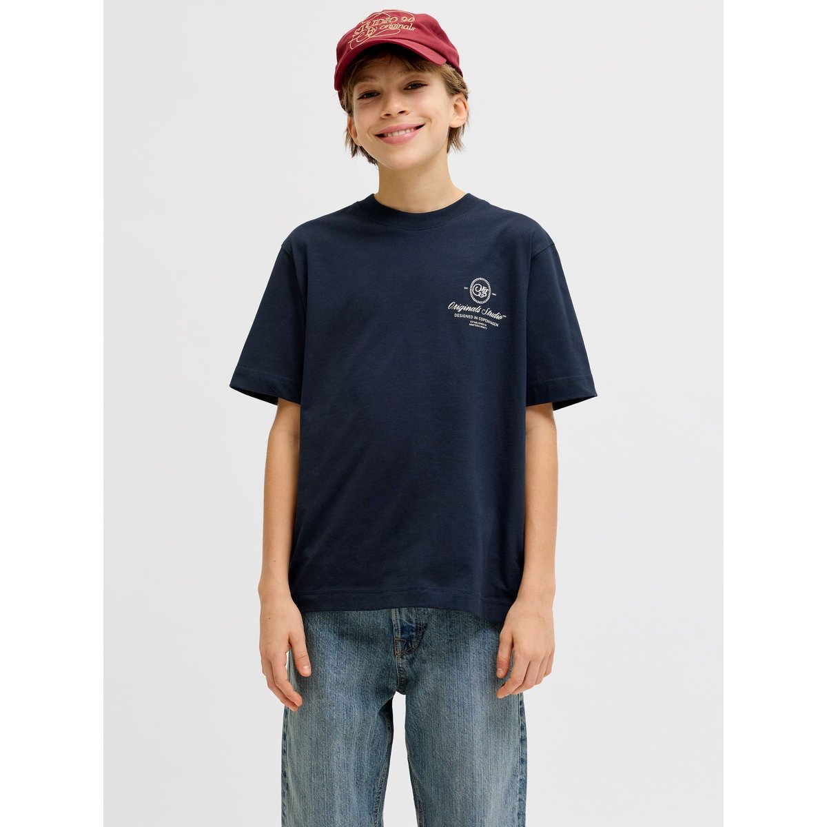 T-Shirt sky captain, JACK & JONES JUNIOR