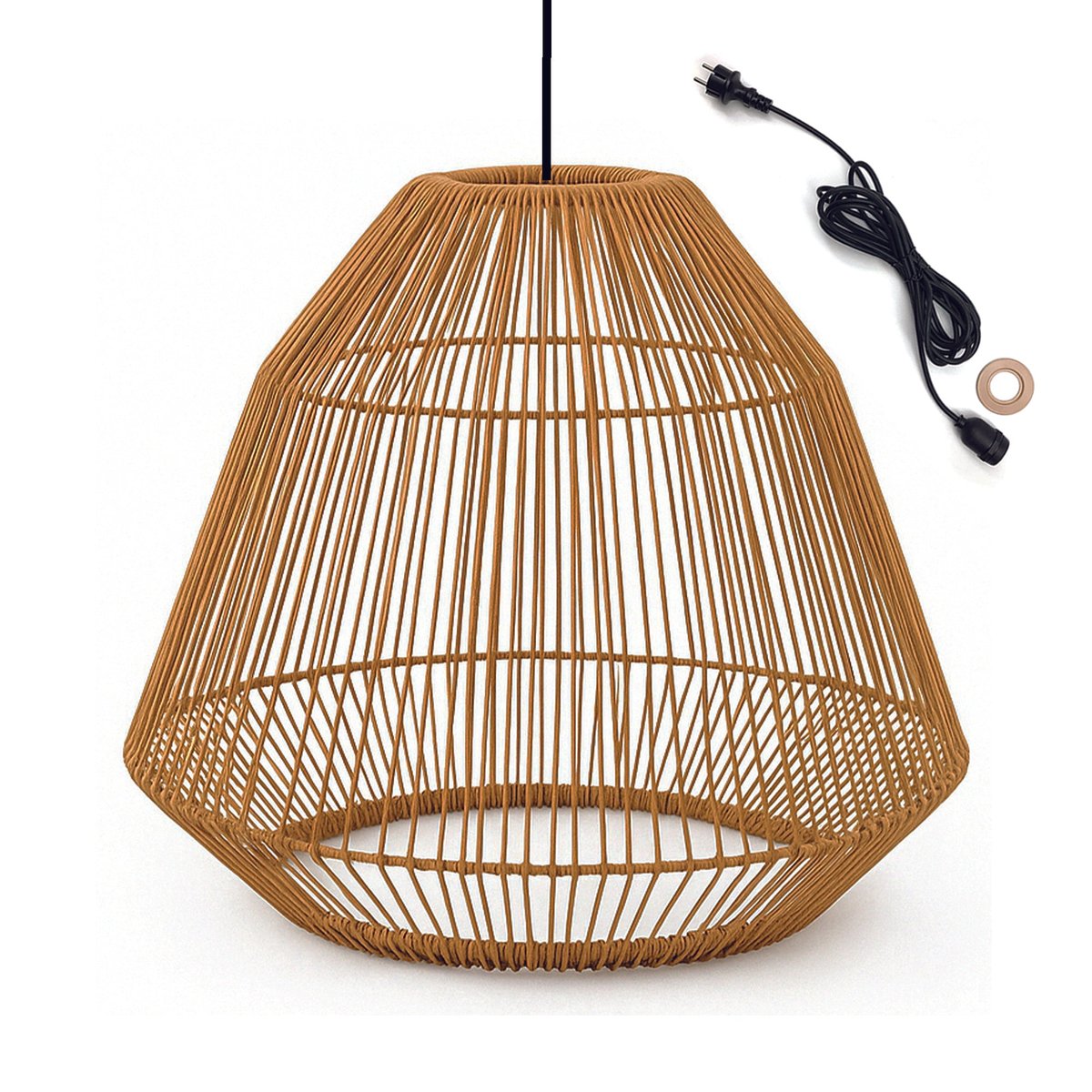 Suspension secteur MAYA OUTDOOR CABLE beige, LUMISKY