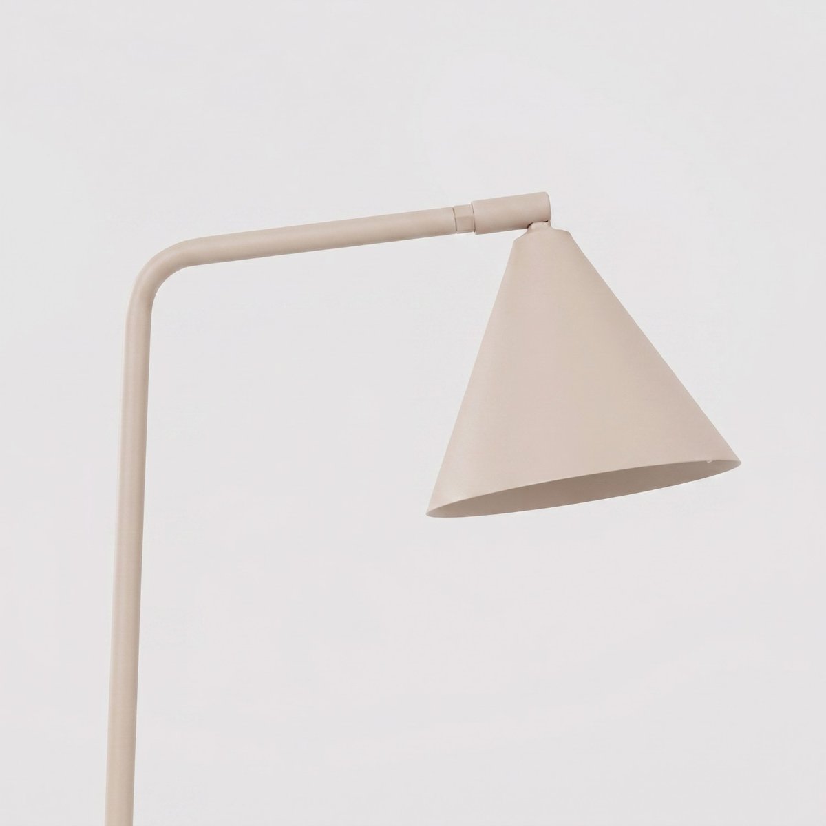 Lampe de bureau Acier Taupe E14 1 Nox taupe, EDEN