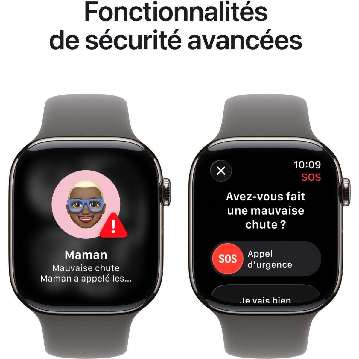 Montre connectée 42mm Tit Naturel / Gris Serie 11 S/M Cellular gris, APPLE