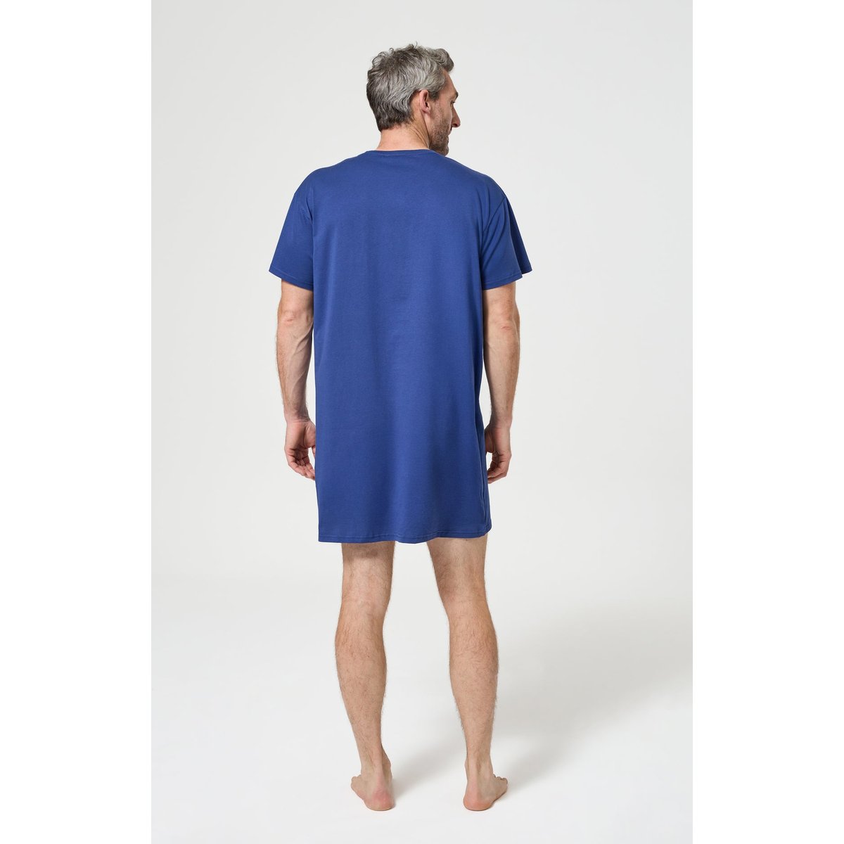 Maxi Tee-Shirt en coton imprimé Les dents de l'amour marine, ARTHUR