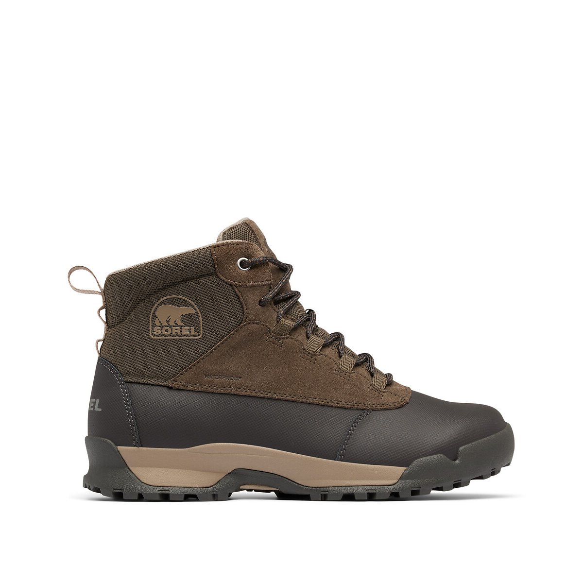 Boots imperméables BUXTON™ LITE LACE PLUS marron/noir, SOREL