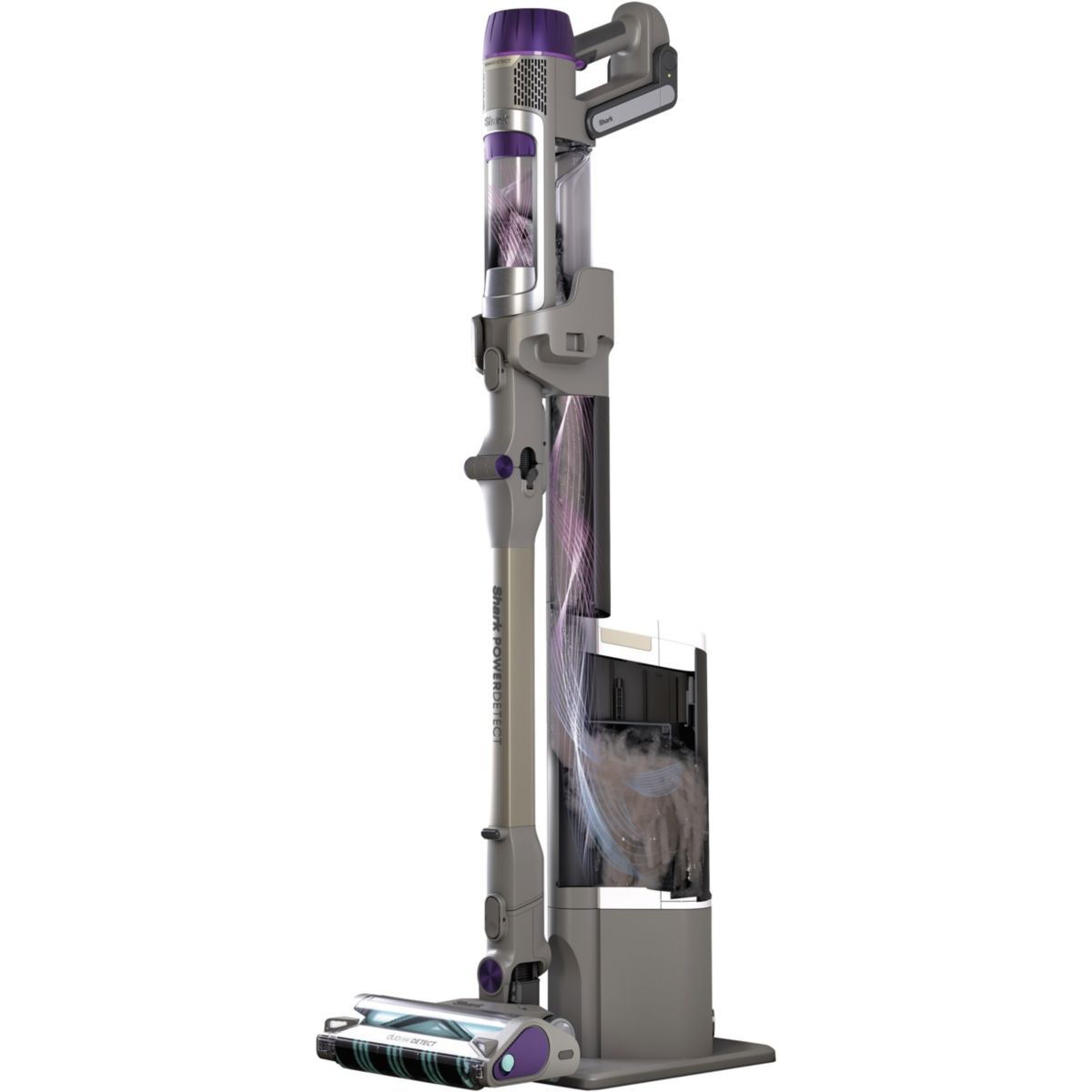 Aspirateur balai PowerDetect avec base de vidage automatique IP3251EUT couleur unique, SHARK