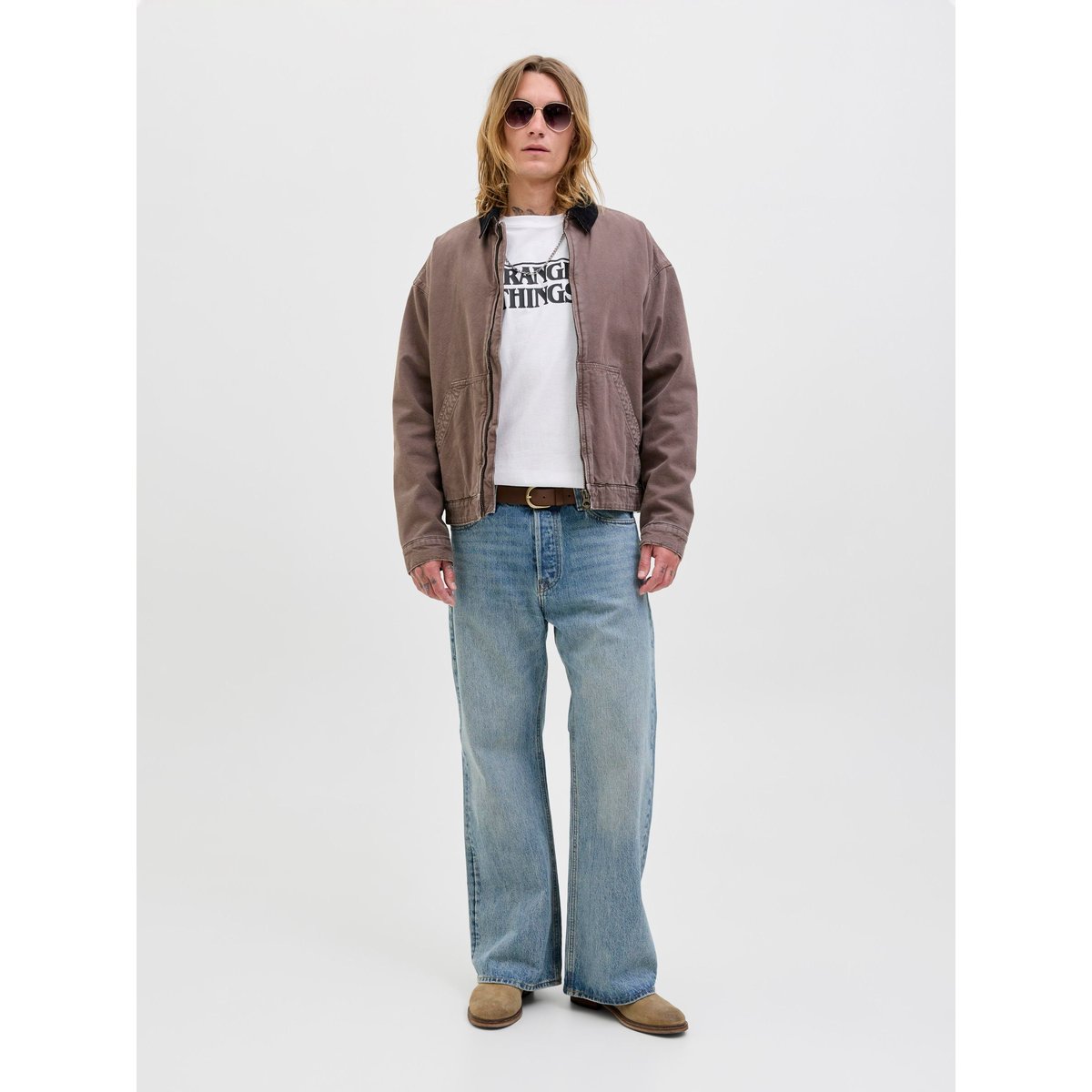 T-Shirt bright white, JACK & JONES