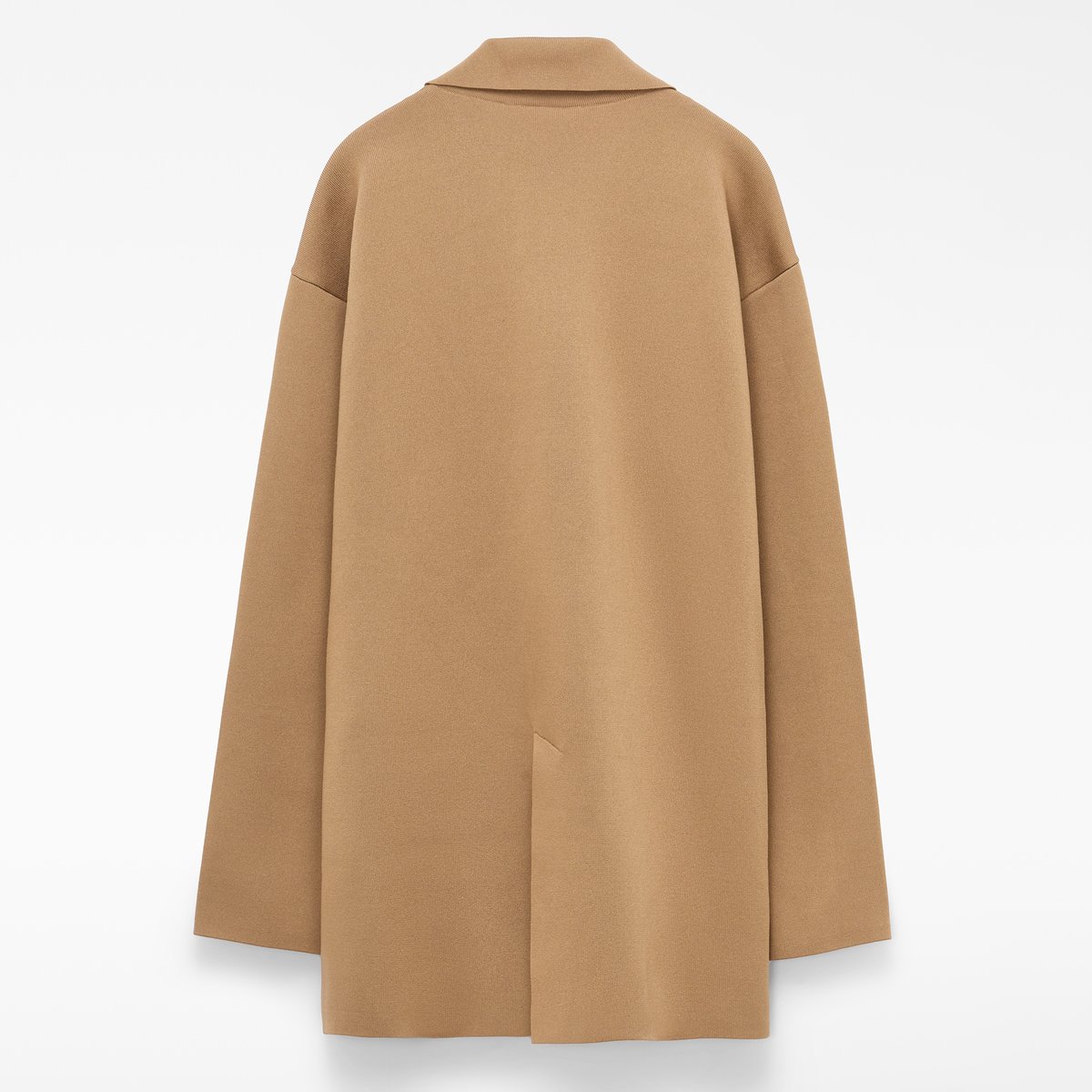 Blazer en maille tailleur camel, ADOLFO DOMINGUEZ