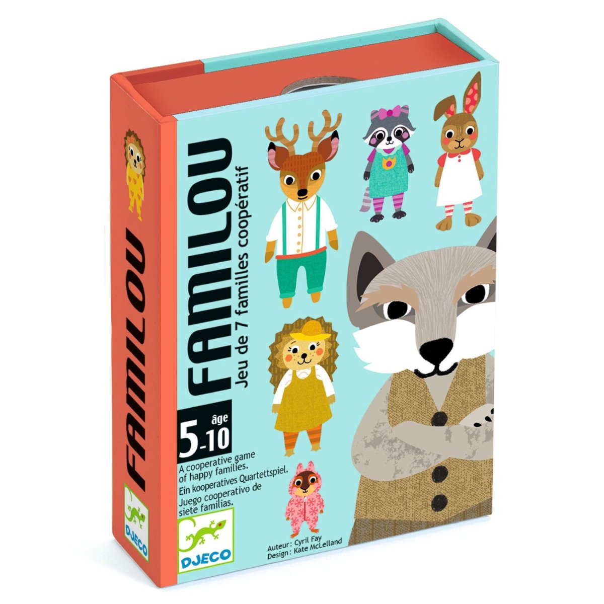 Jeux de cartes Familou multicolore, DJECO