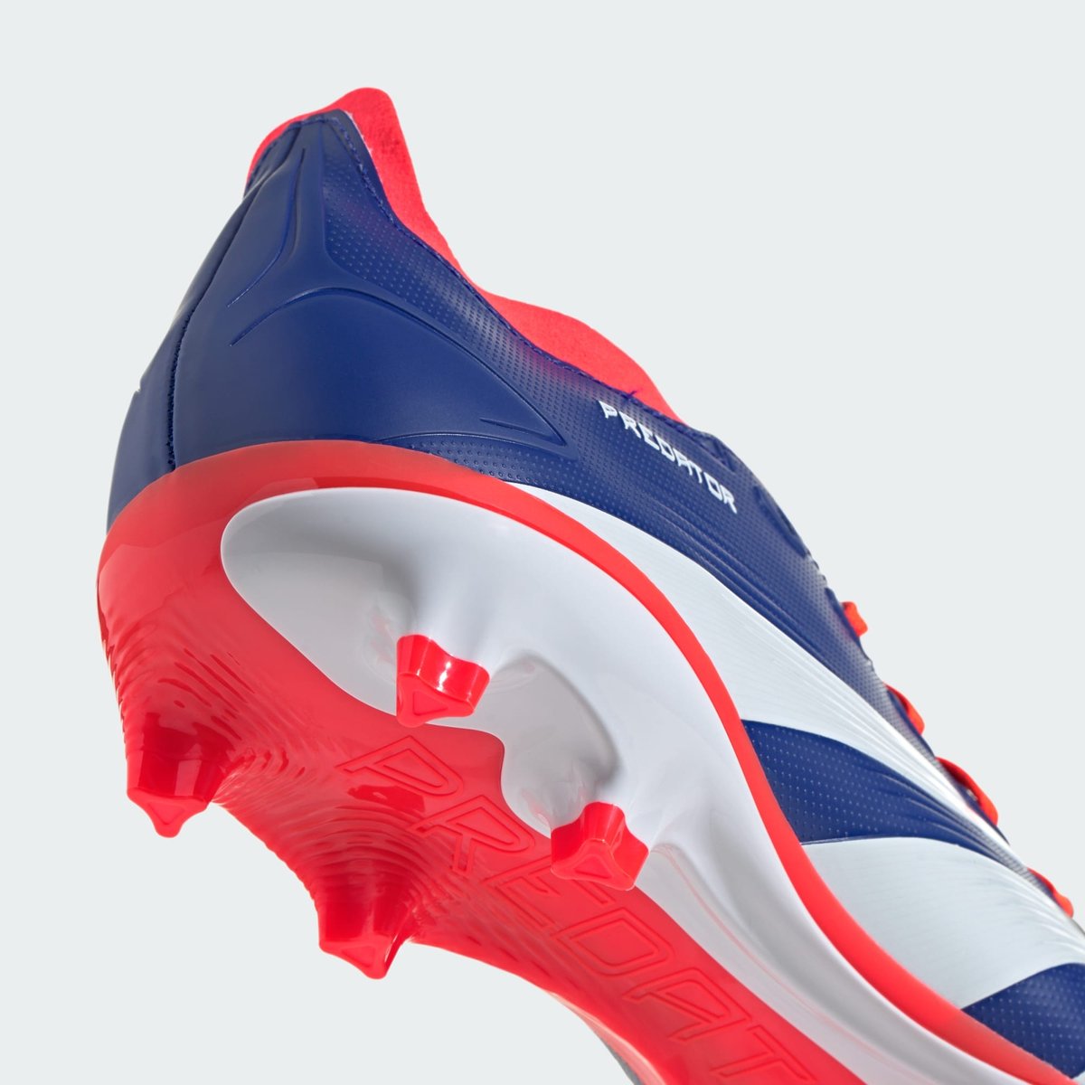 Chaussure Predator League Terrain souple lucid blue / cloud white / solar red, adidas Performance
