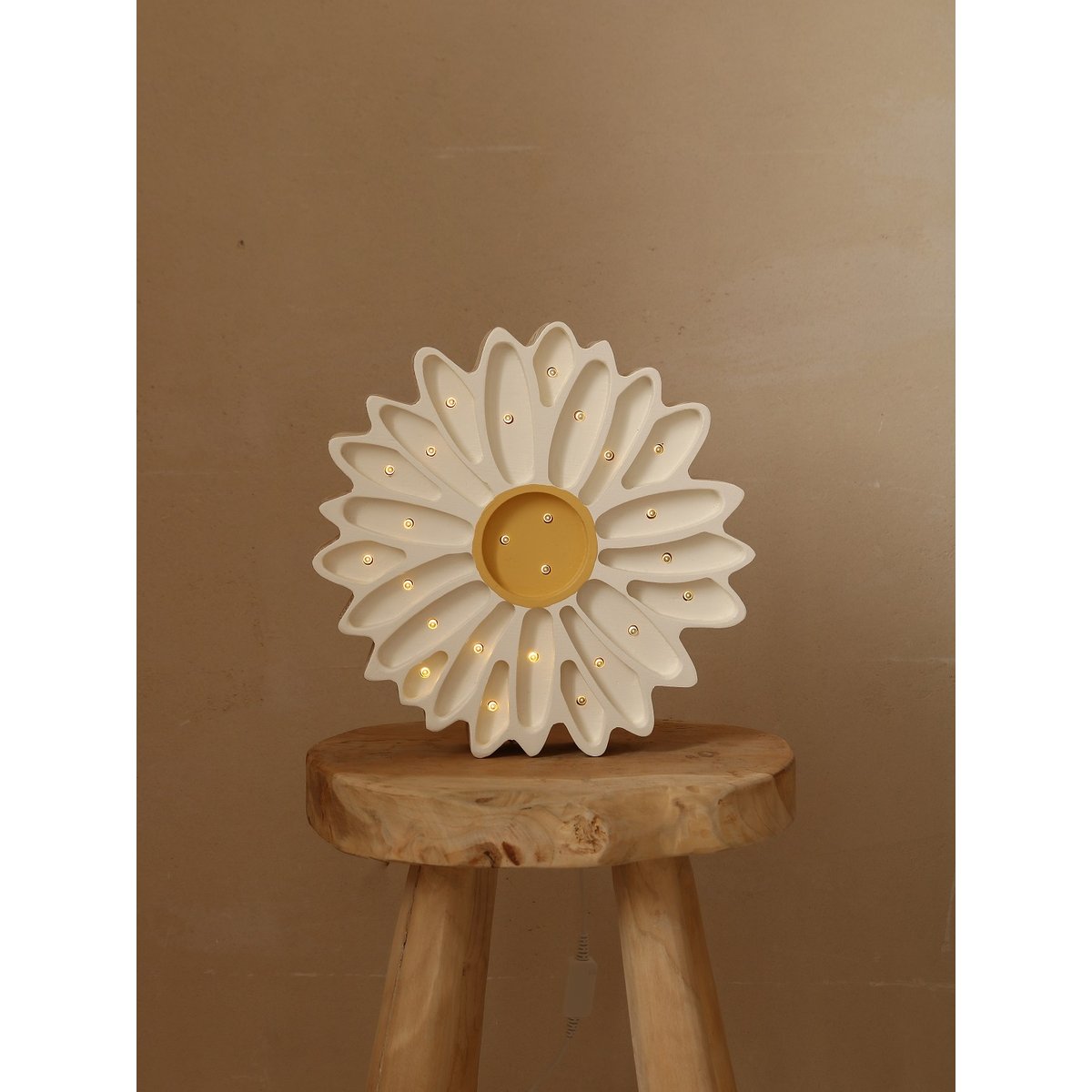 Lampe Veilleuse Marguerite blanc, LITTLE LIGHTS