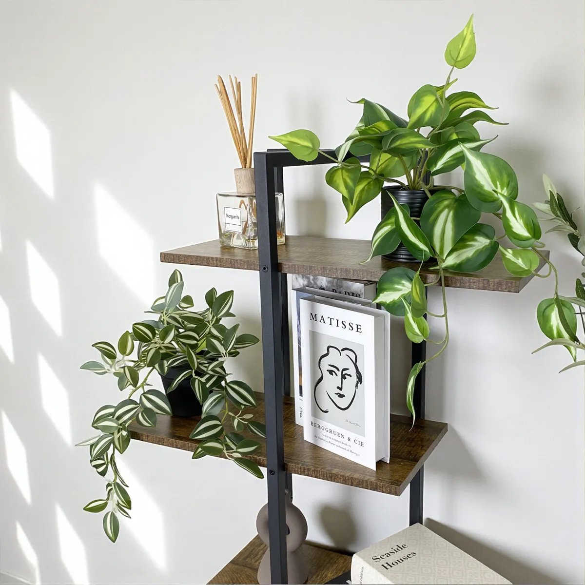 Plante verte artificielle tombante 50cm lot de 3 vert, LIGNE DECO