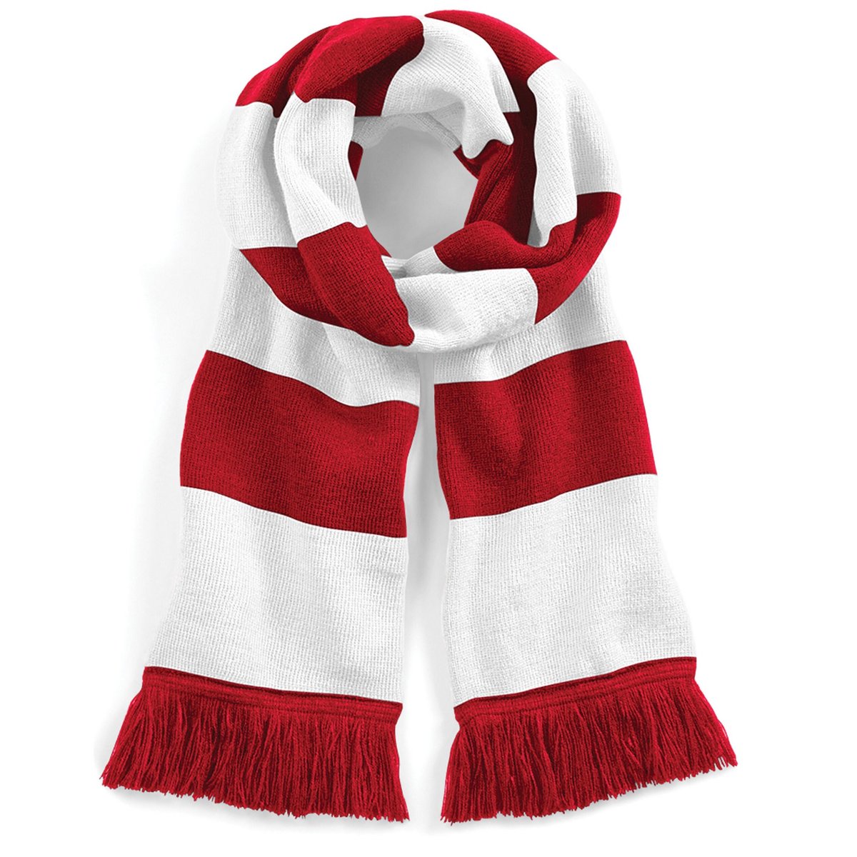 Echarpe VARSITY rouge, BEECHFIELD