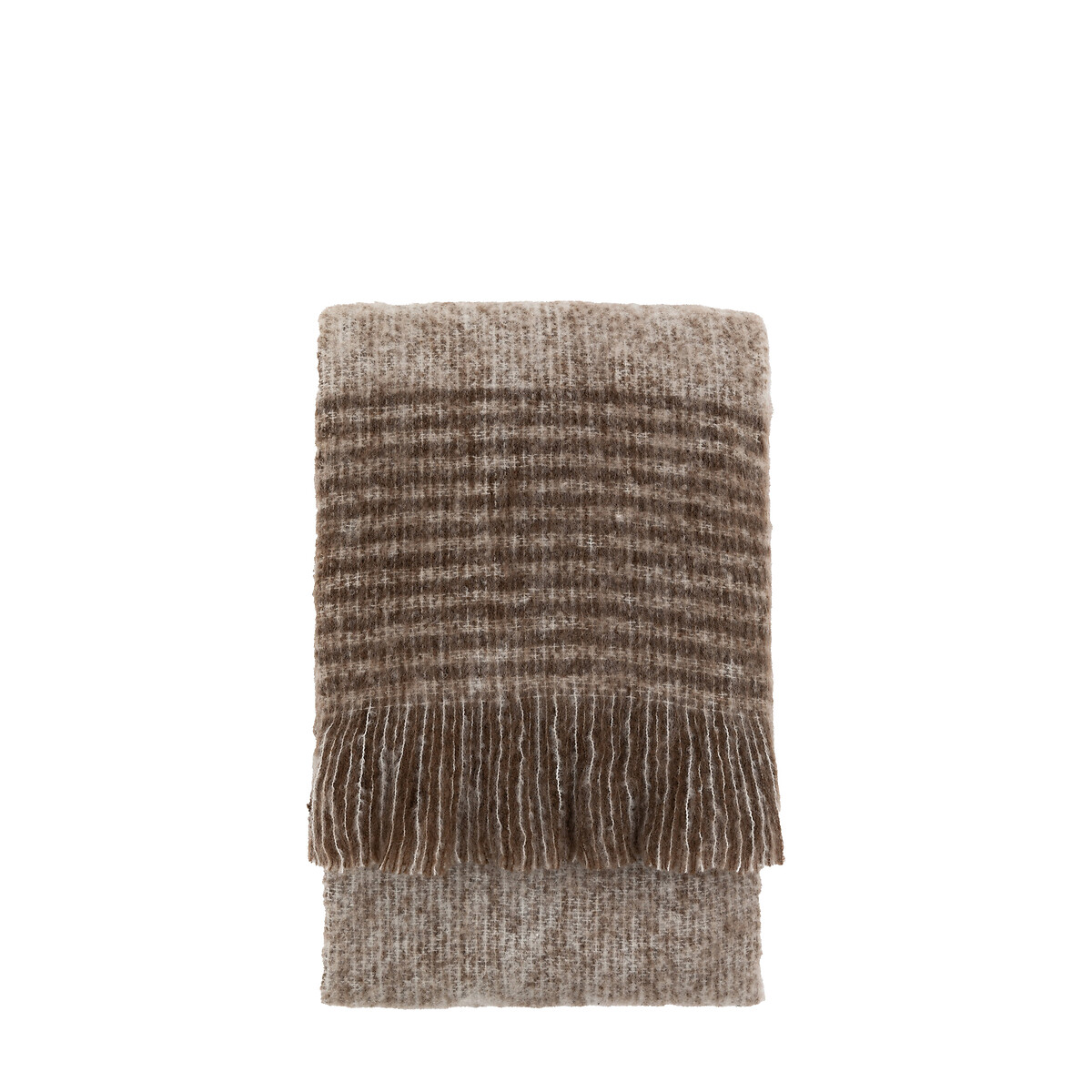 Neutral Cosy Throw walnut, SO'HOME