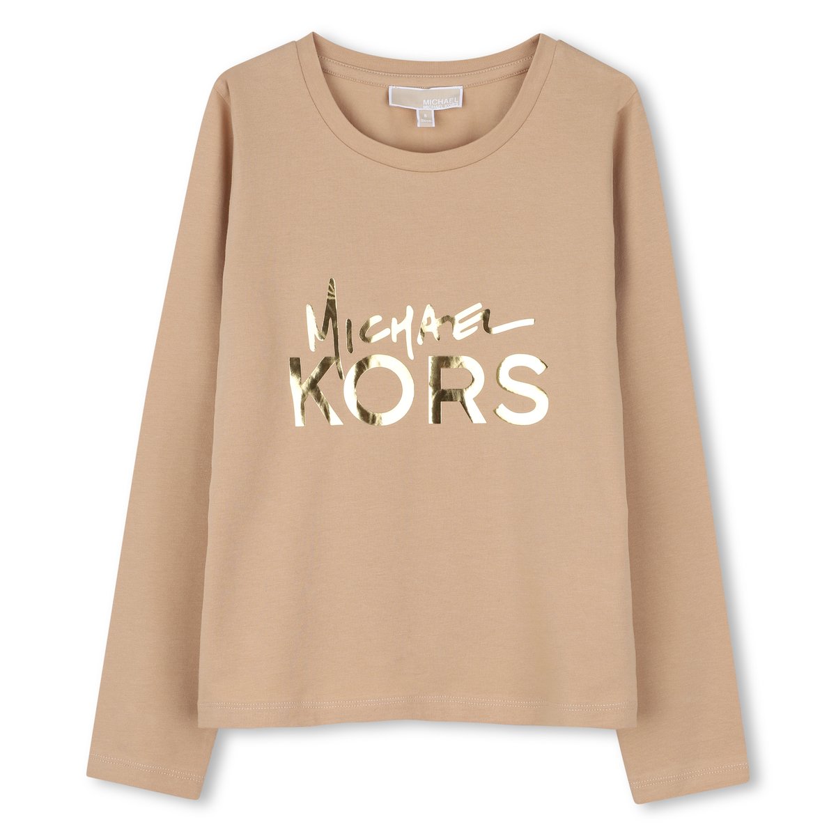 Tee-shirt manches longues caramel, MICHAEL KORS