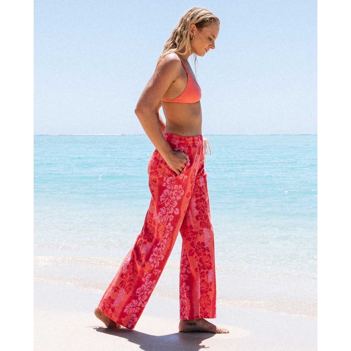 Pantalon Terry KEEPSAKES pastèque, RIP CURL
