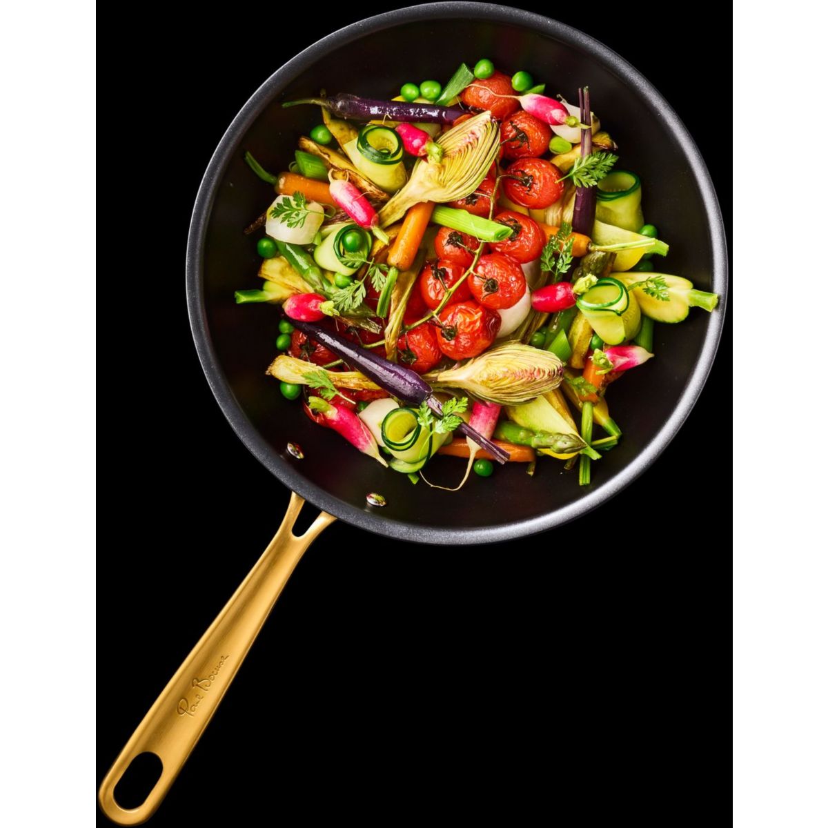 Wok 28cm Bocuse Edition couleur unique, TEFAL