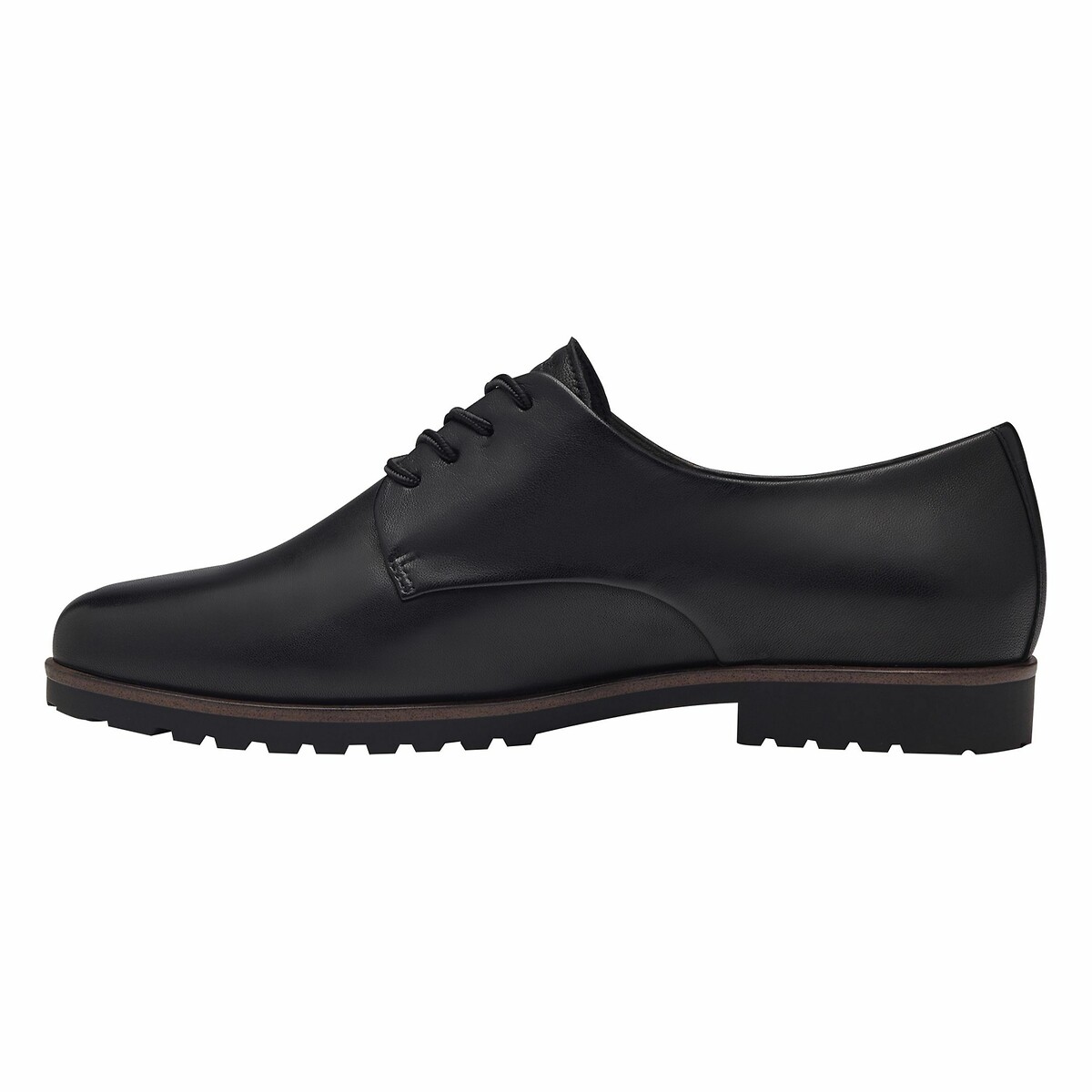 Leather Brogues black, TAMARIS