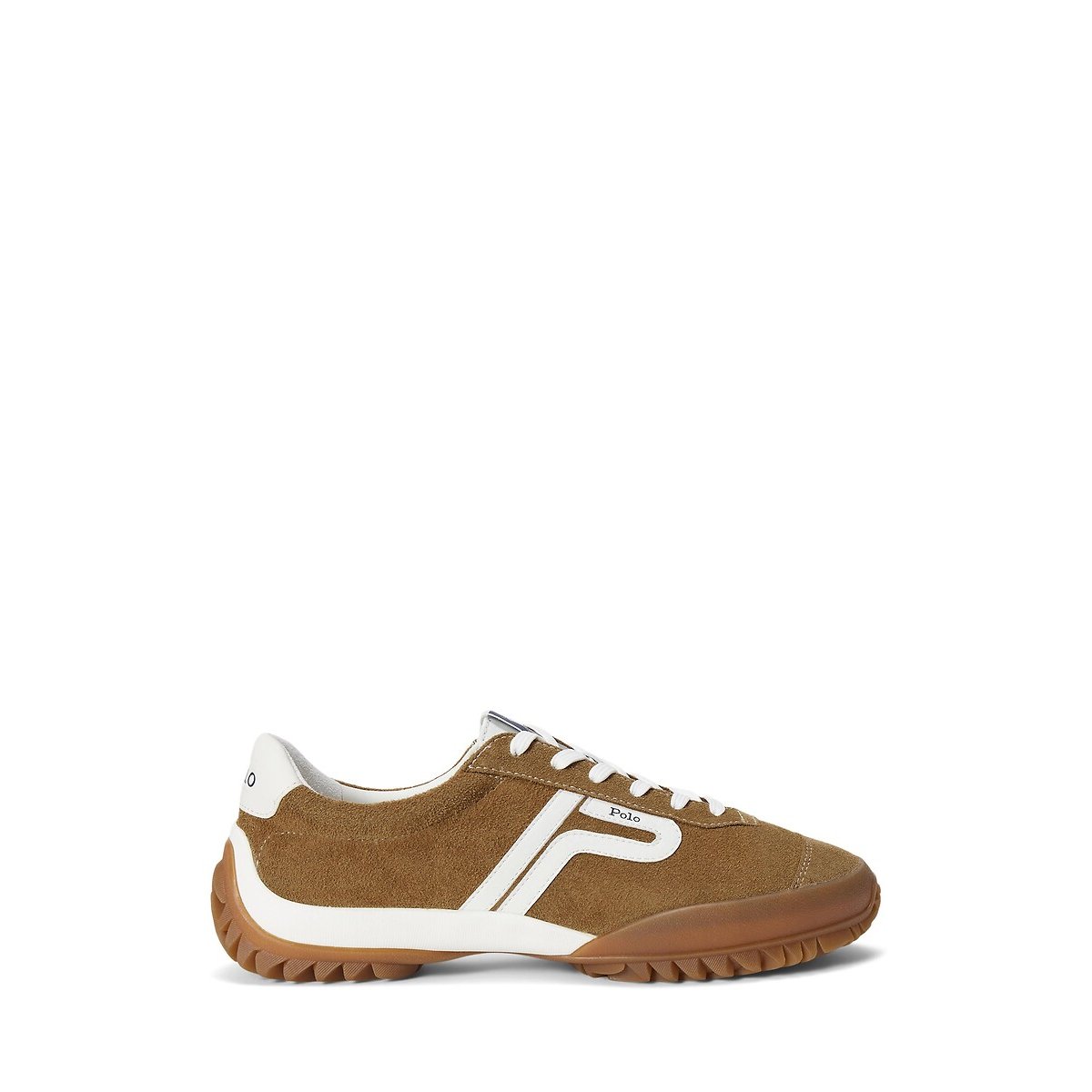 Baskets en cuir Tread Low camel, POLO RALPH LAUREN