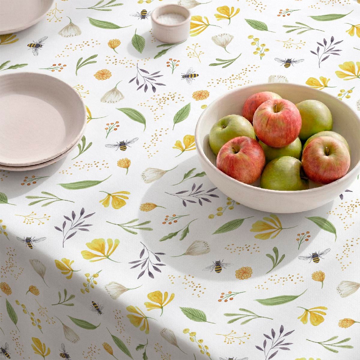 Nappe anti-taches Honeybee - coton 100% - multicolore, NAF NAF HOME