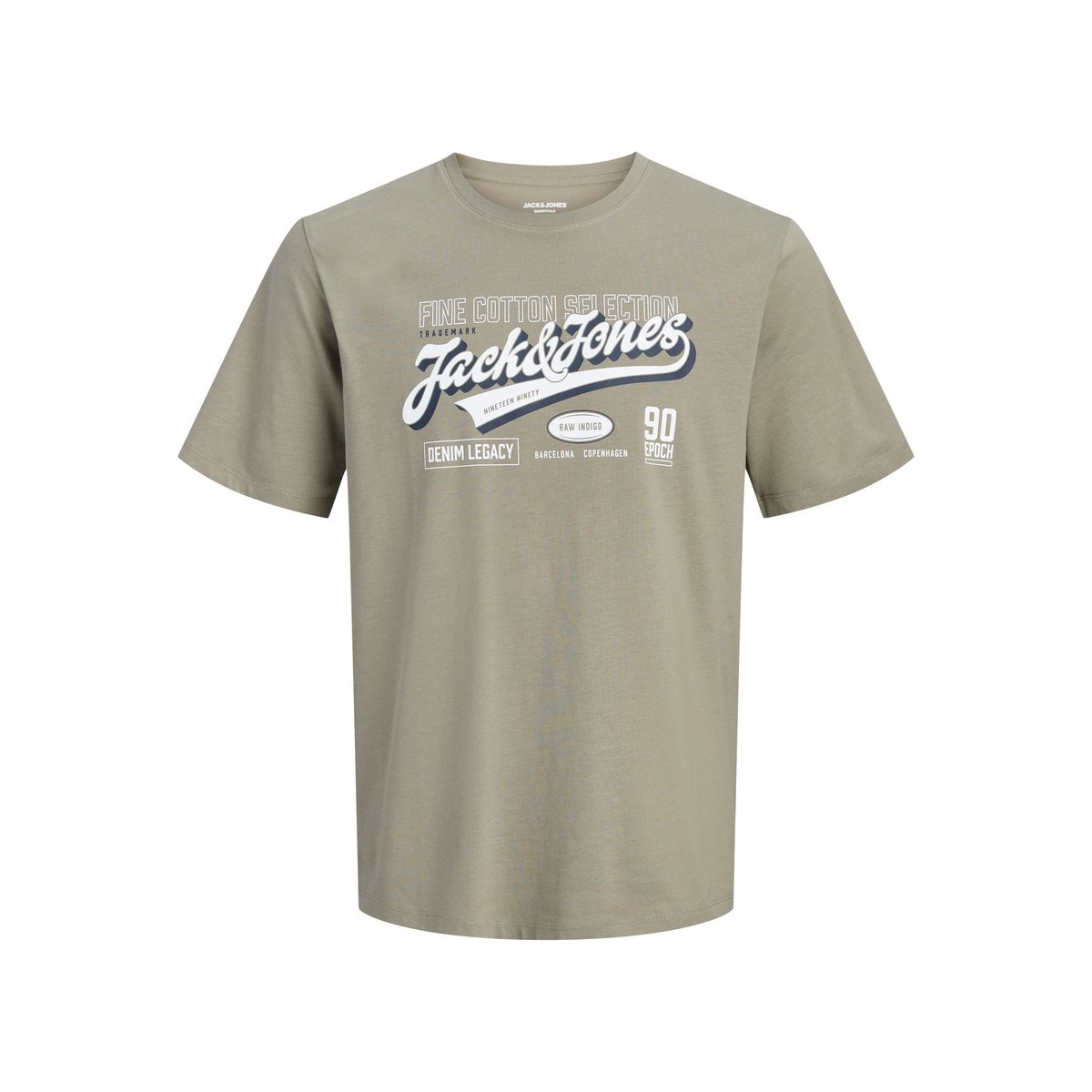 T-Shirt vetiver, JACK & JONES