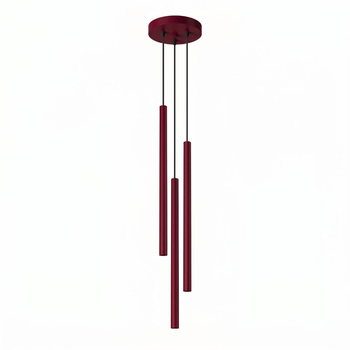 Suspension Acier Bordeaux G9 3 PASTELO bordeaux, EDEN