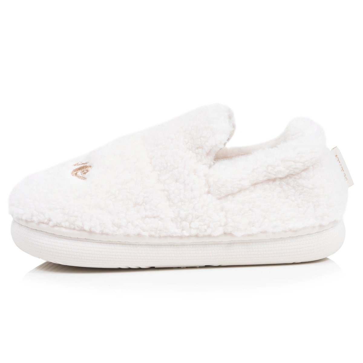 Chaussons Mocassins blanc, ISOTONER
