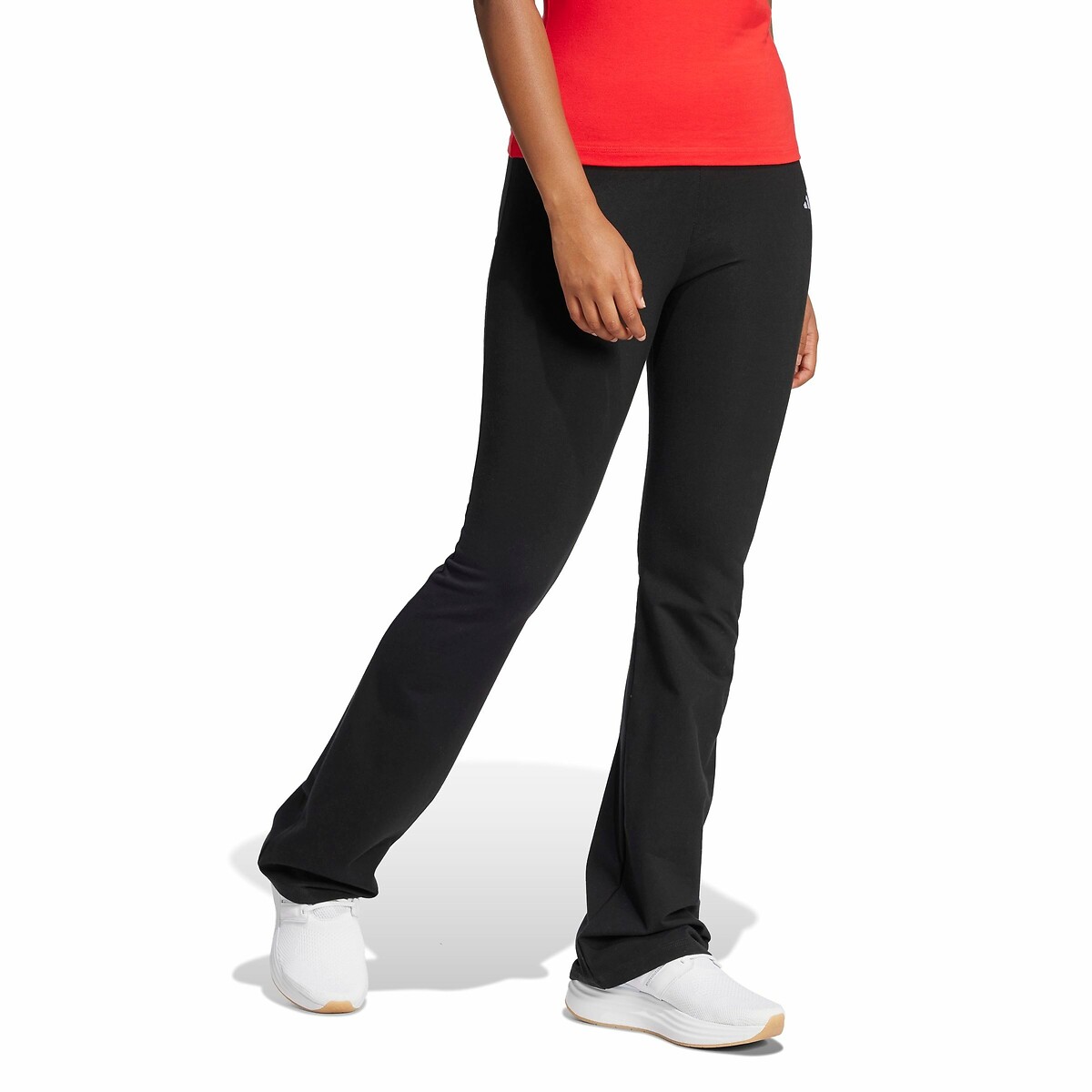 Broek met klein logo Essentials zwart, ADIDAS SPORTSWEAR