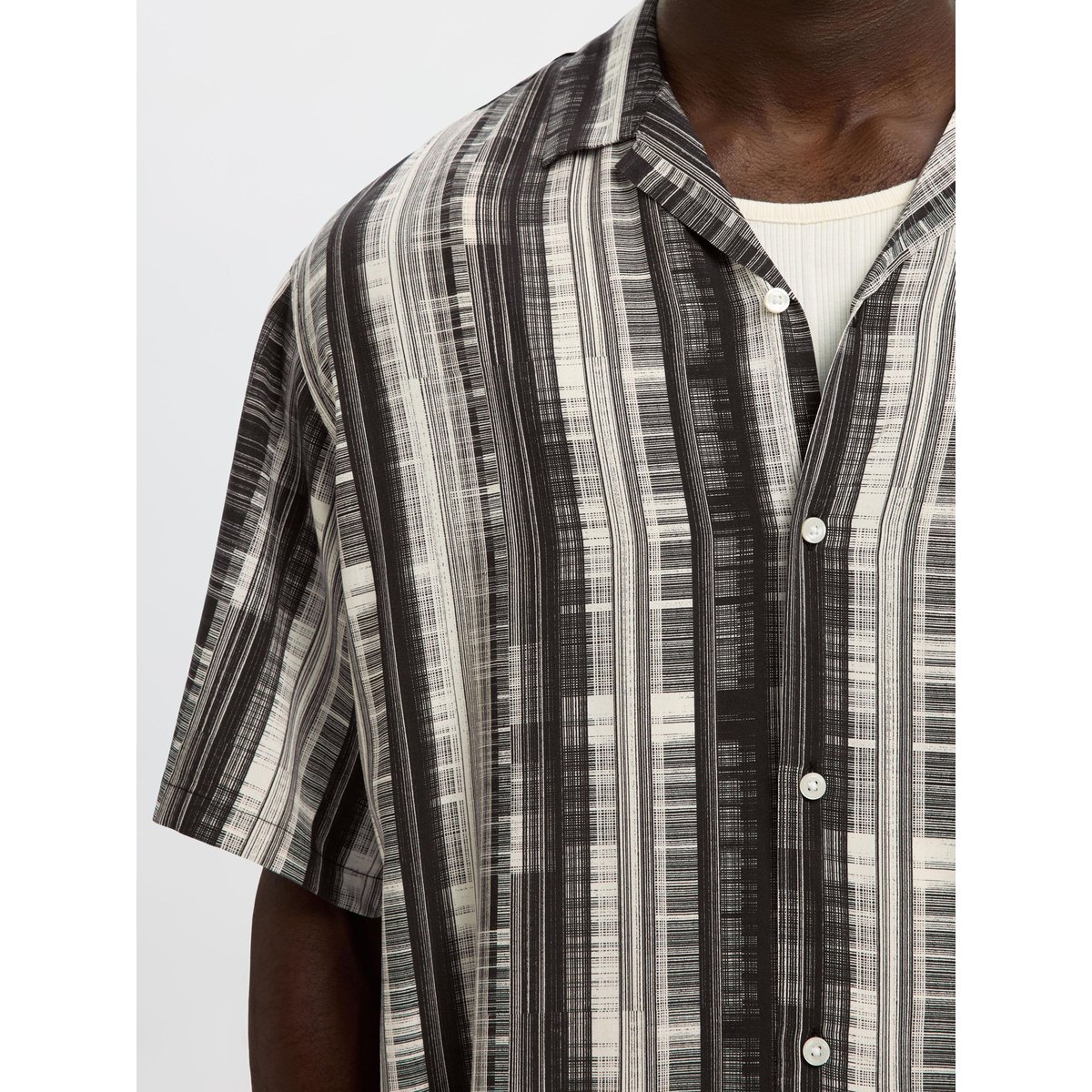 Chemise À Manches Courtes noir - black, SELECTED
