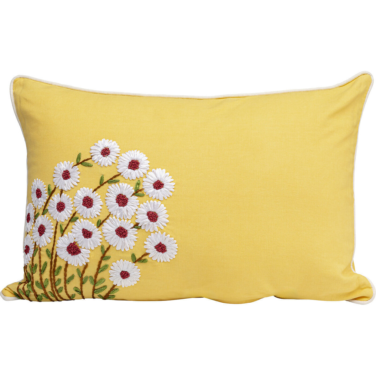 Coussin Margariti 60x40cm jaune, KARE DESIGN