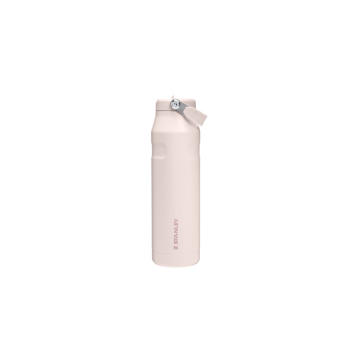 Bouteille isotherme The IceFlow Flip Straw 2.0 Bottle Rose couleur unique, STANLEY