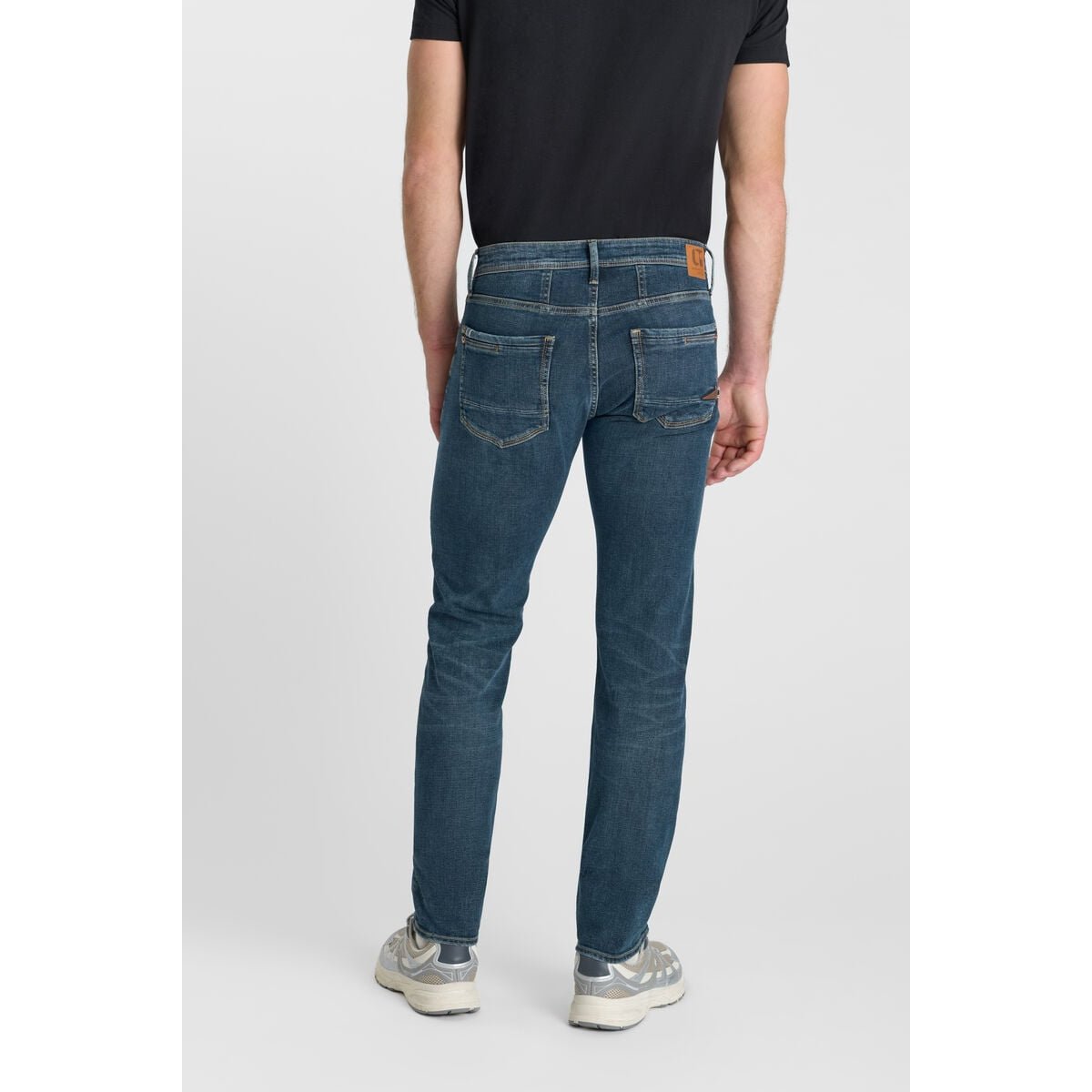 Jeans slim stretch 700/11, longueur 34 blue / khaki, LE TEMPS DES CERISES