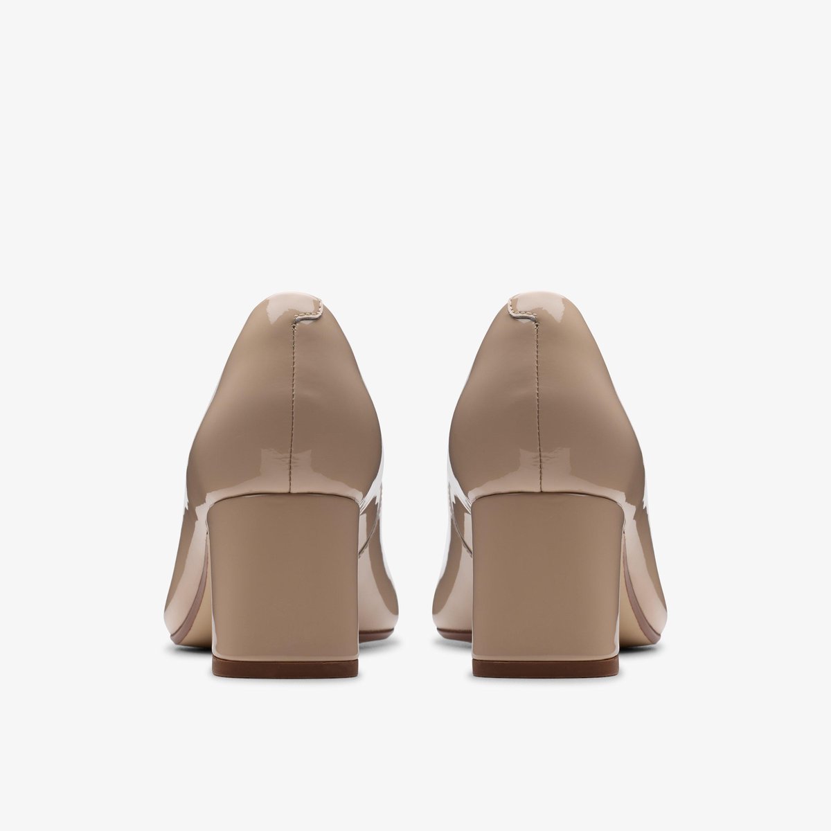 Escarpins Cuir FERNIE COURT beige sable, CLARKS