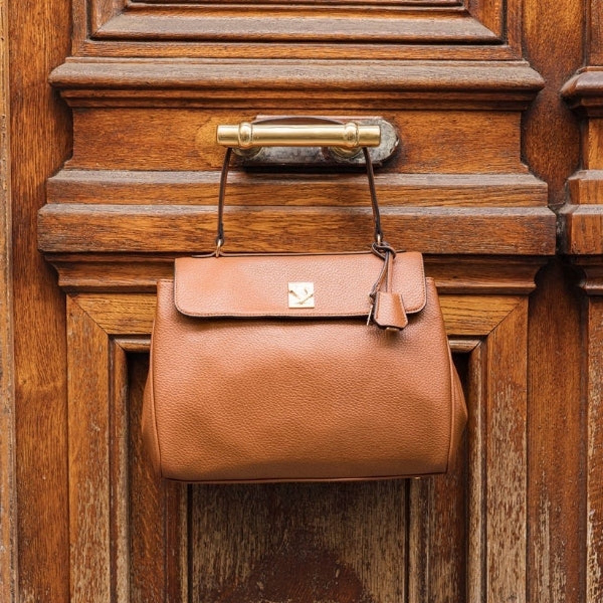 Sac multi poches Tifora camel,doré, LOLLIPOPS