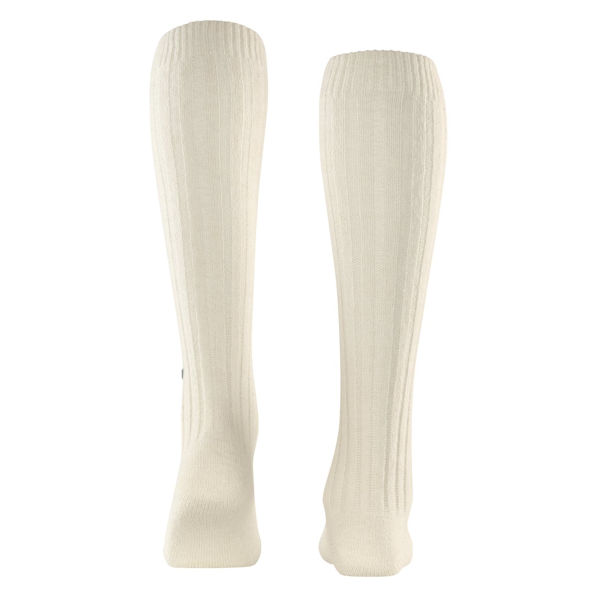 Mi-bas Soft Rib Opaque blanc, BURLINGTON