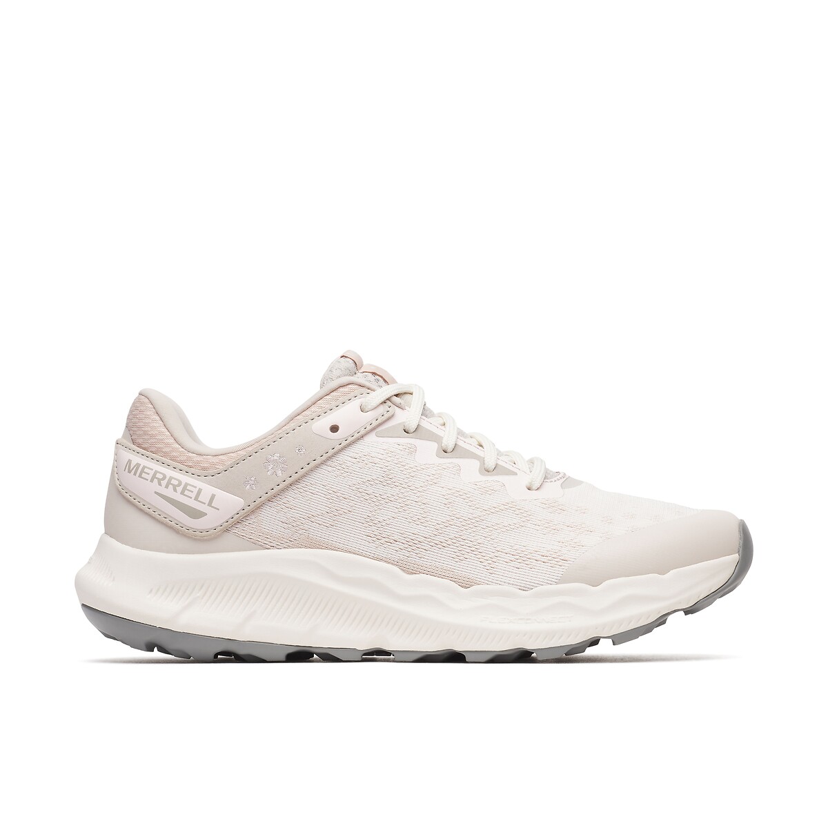 Baskets de trail tout-terrain Antora 4 Allure beige/rose, MERRELL
