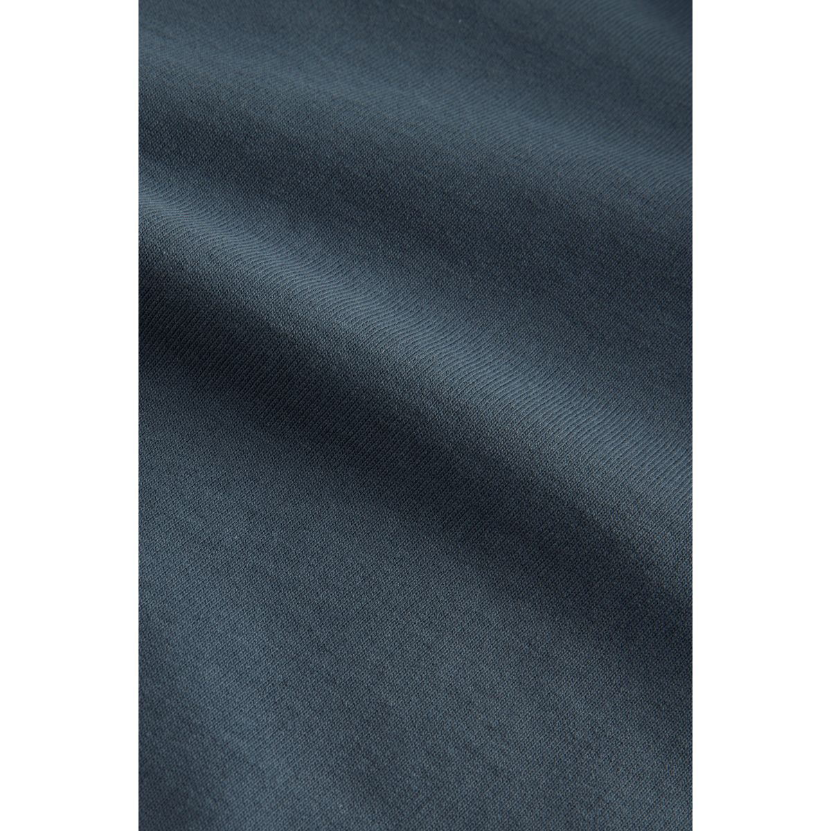 Sweat à capuche léger zippé 100 % coton bleu pétrole, NEXT
