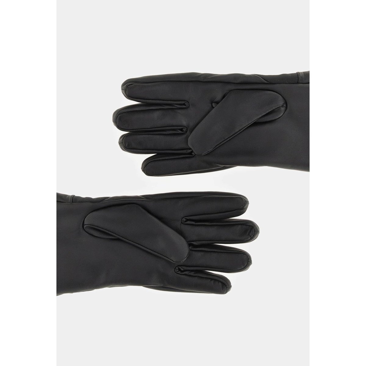 Gants En Cuir Véritable noir, GUESS