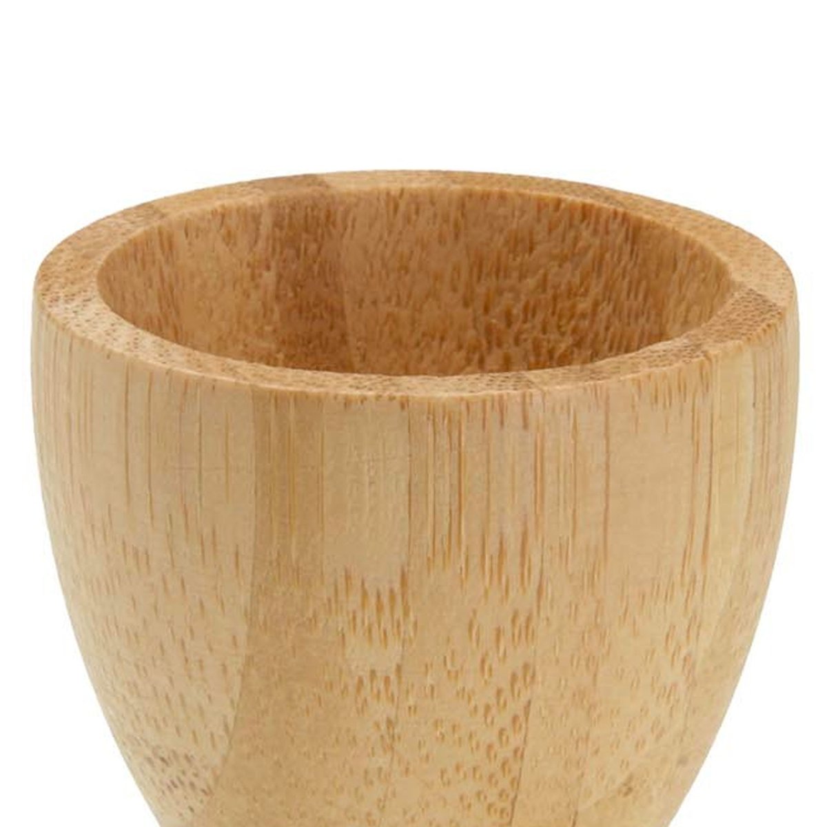 Coquetier en bambou 5x5x6cm bois, VERSA